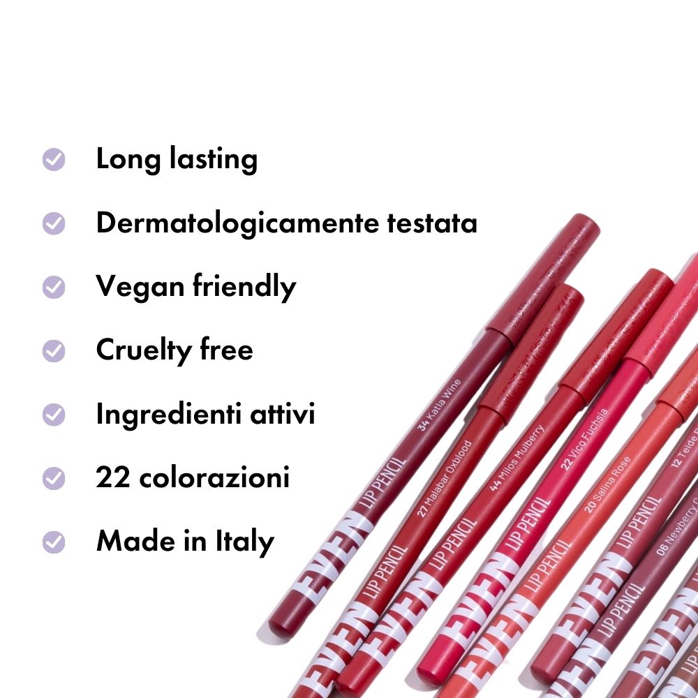 Teide Rosewood  - EVEN 12 - lip pencil we make-up - Packaging